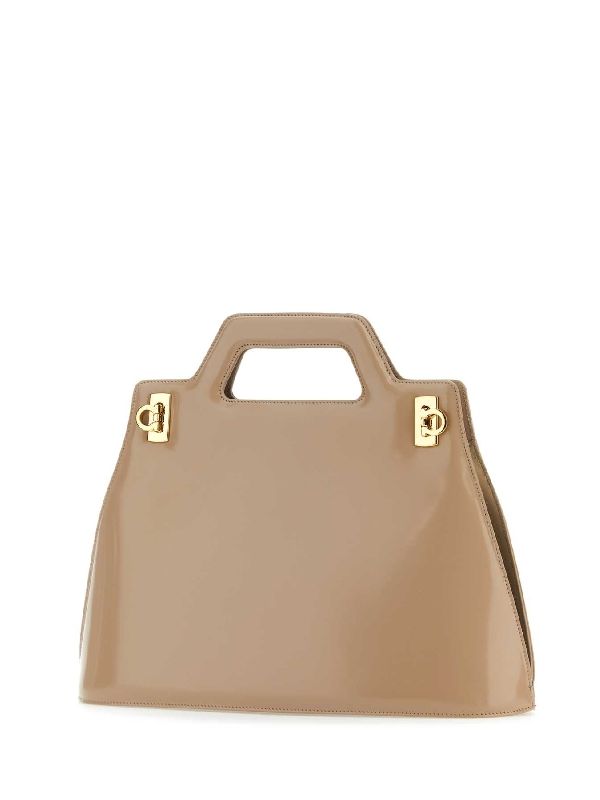 Wanda Gancini Buckle Tote Bag