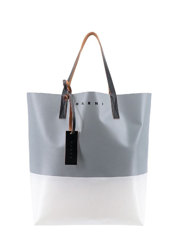 Colorblock Pvc Tribeca Tote Bag