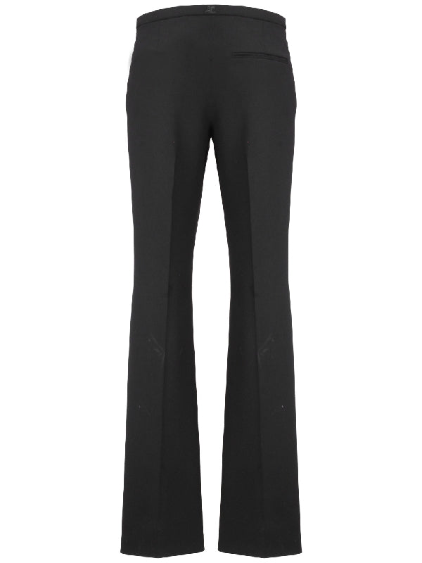 Courreges Trousers Black Tailored Pants