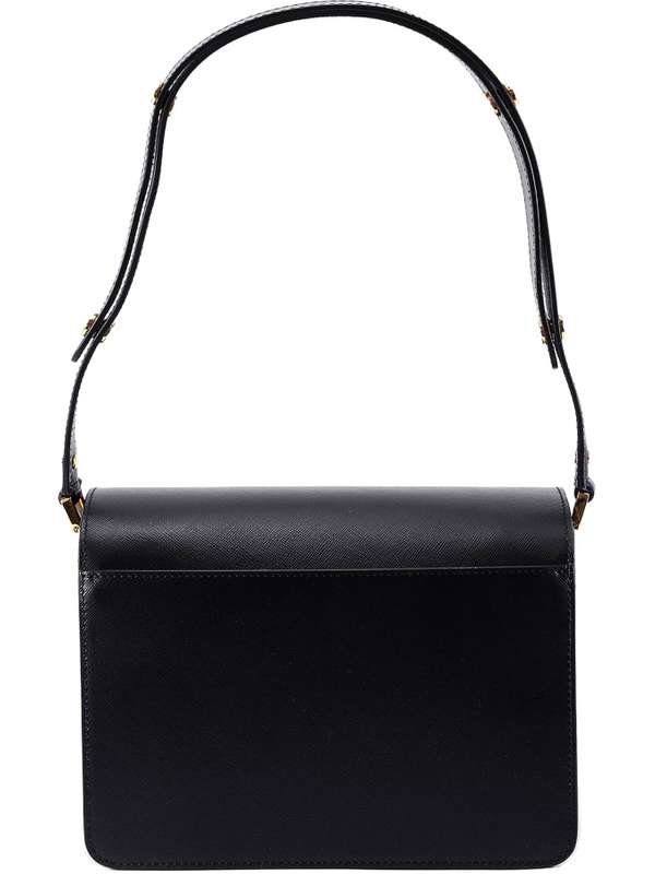 Black Saffiano Trunkbag Medium