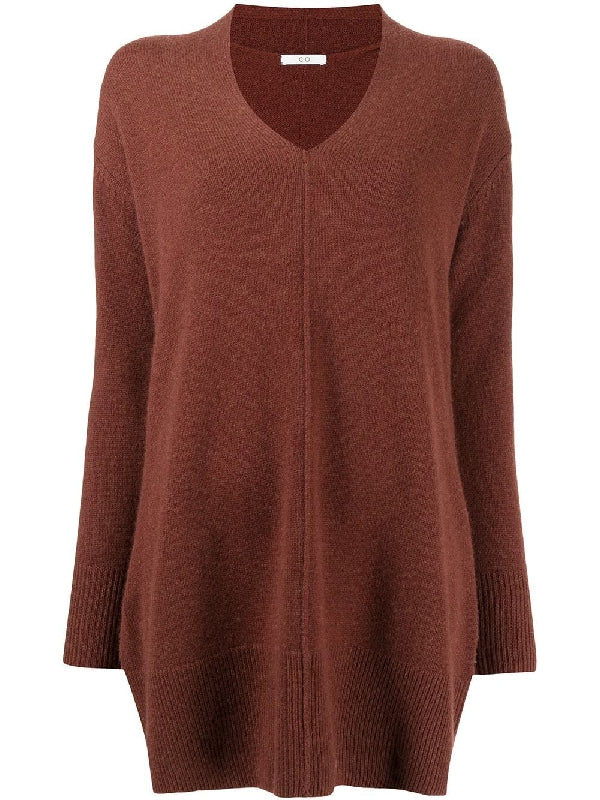 V Neck Cashmere Knit