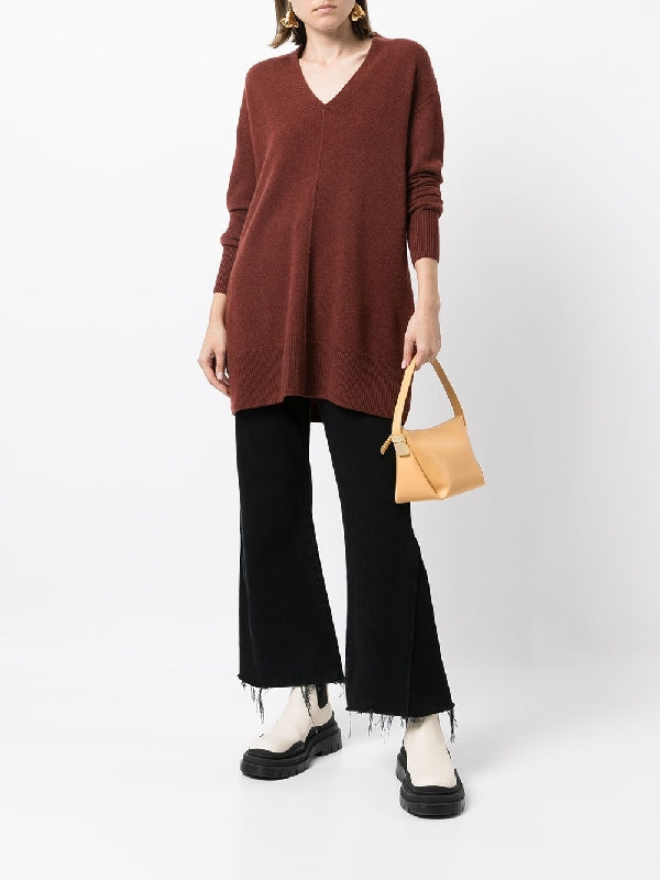 V Neck Cashmere Knit