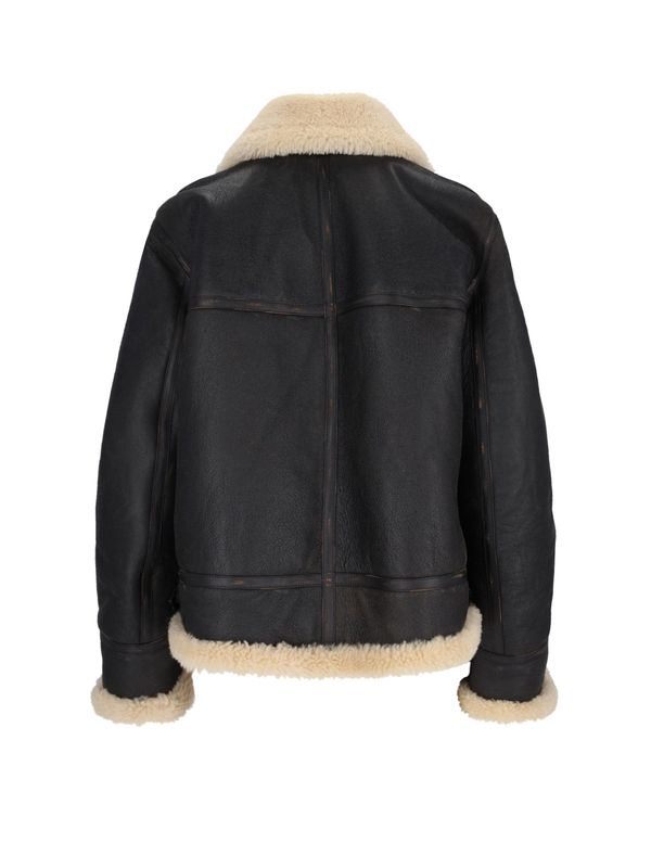 Shearling Leather Jacket