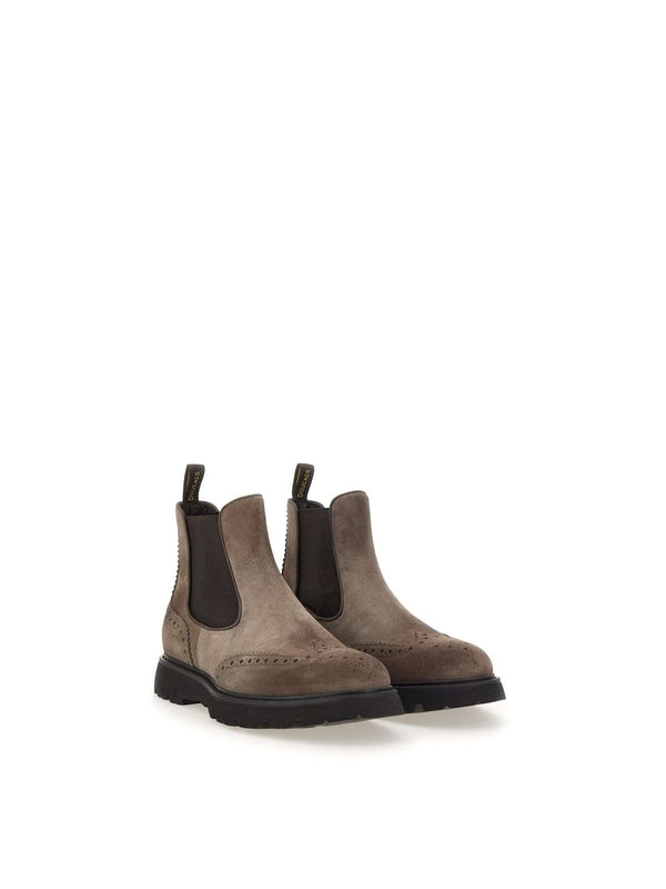 Doucal'S Brown Chelsea Boots
