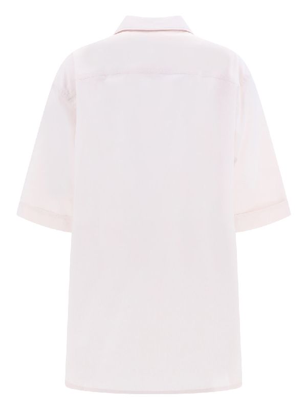 Zipper Pocket Short-Sleeve Shirt