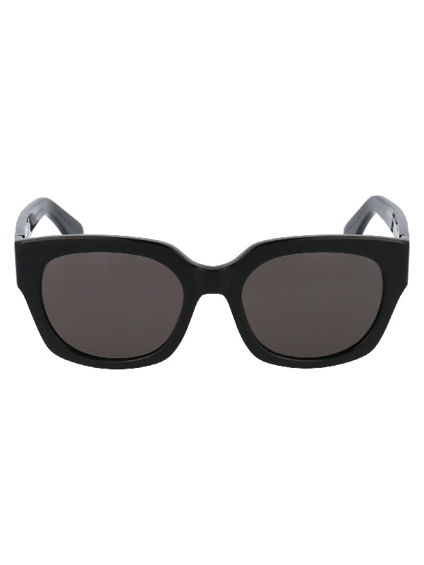 Square All-black Sunglasses