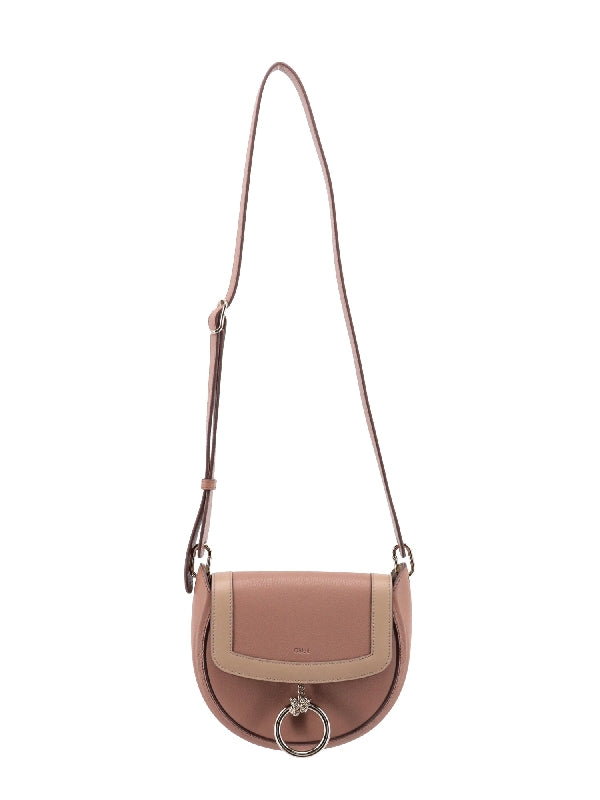 ARLENE Leather Saddle Bag