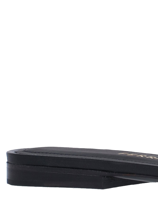 Crystal Bow Embellished Slides