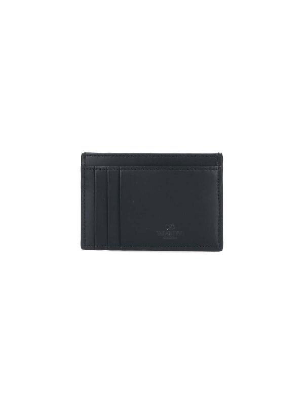 Vltn Printing Leather Card Wallet