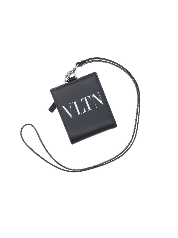 Vltn Printing Snap Button Lanyard Wallet