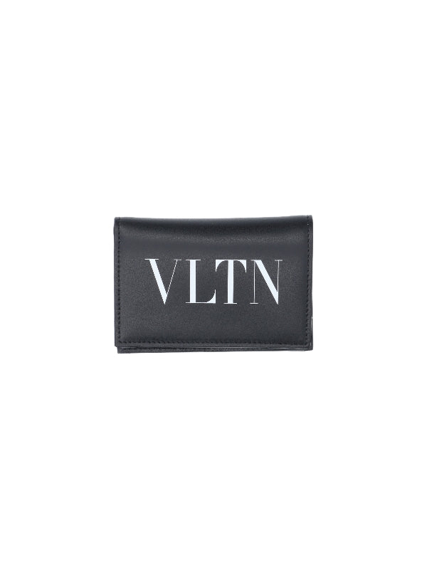 Vltn プリント フラップウォレット