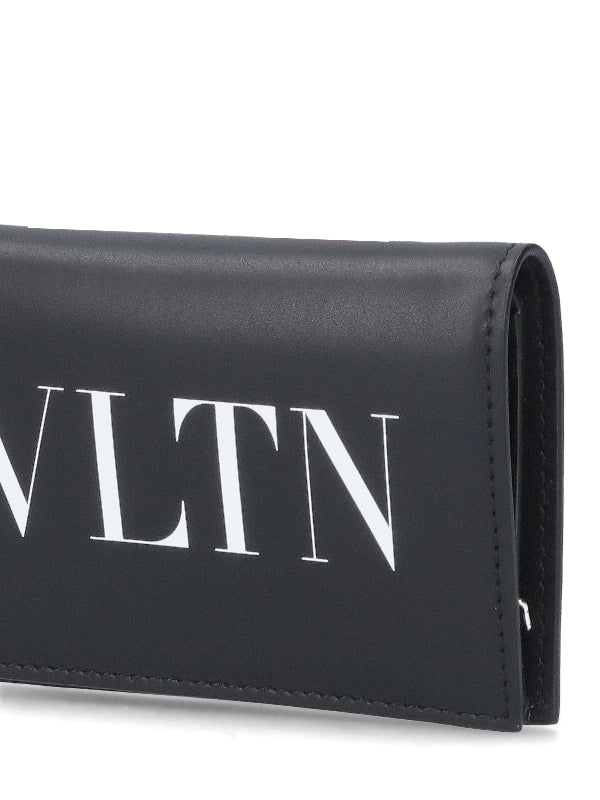 Vltn プリント フラップウォレット