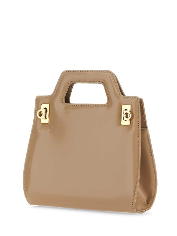 Wanda Leather Mini Tote Bag