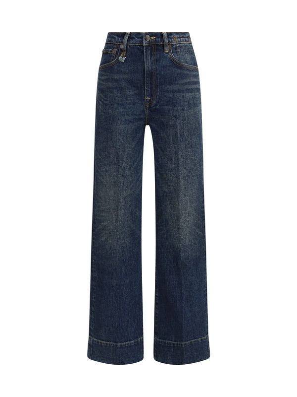 R13 Blue Denim Pants