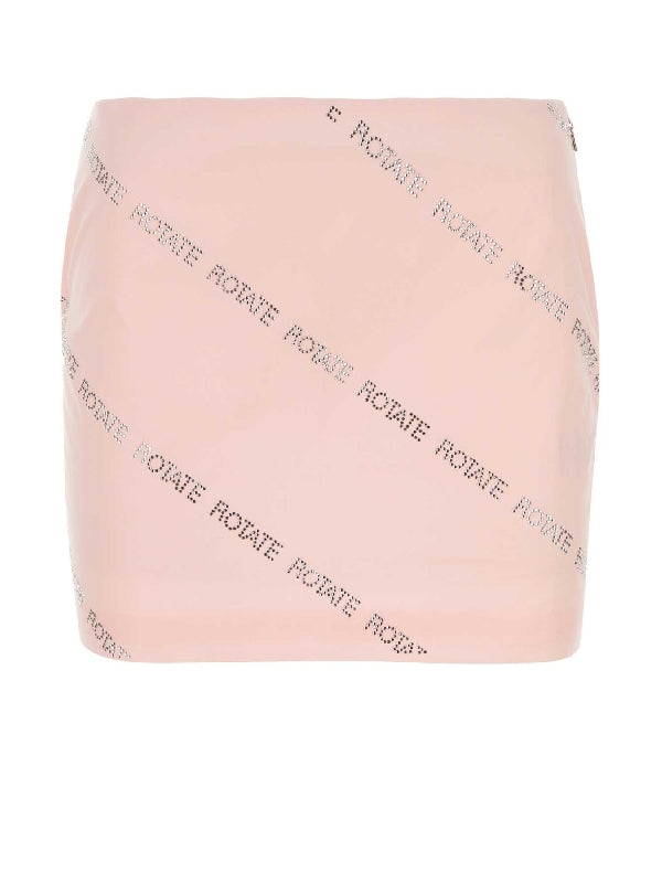 Crystal Logo Mini Skirt