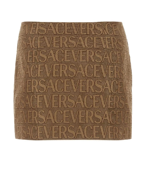 Allover Logo Mini Skirt