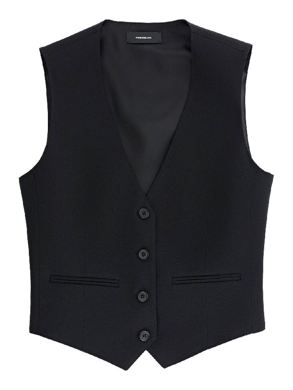 Wool Single-Breasted Vest