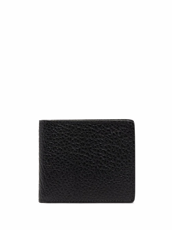 Stitch Grain Leather Bifold Wallet