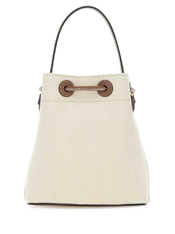 Tb Plaque Canvas Mini Bucket Bag