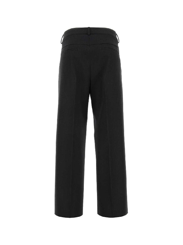 Dark Grey Wool Pants