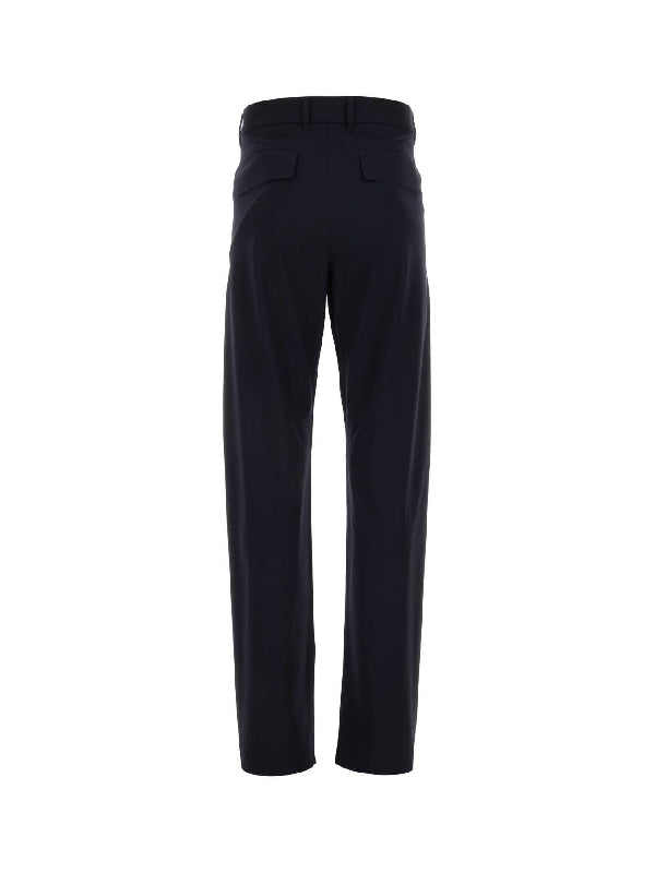 Wool Blend Straight Pants