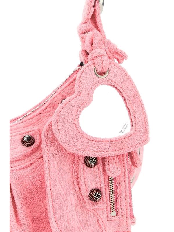 Balenciaga Le Cargol Xs Pink Crossbody & Shoulder Bags
