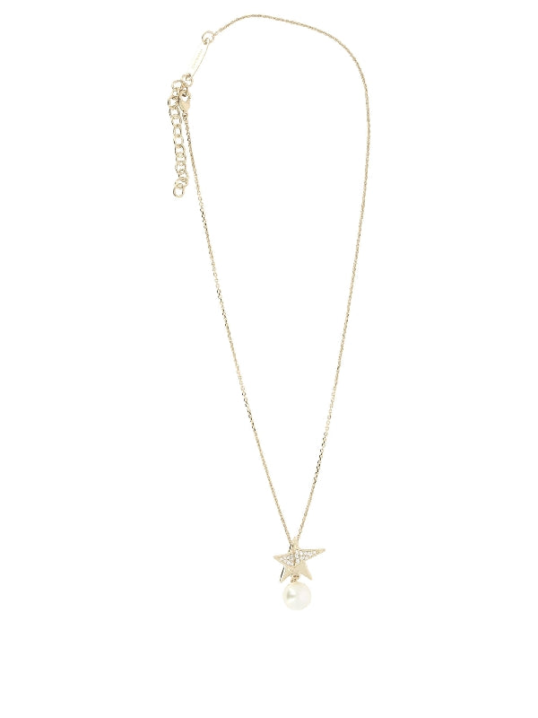 Star Pearl Pendant Necklace