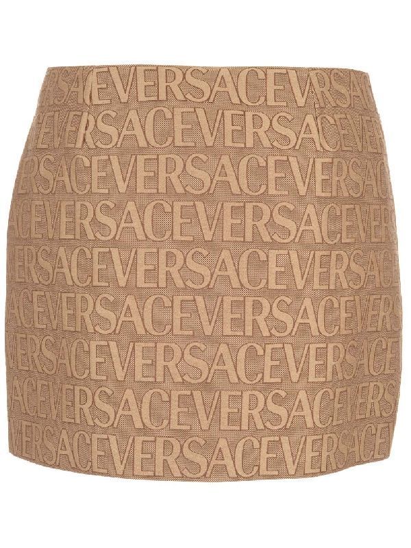 Allover Logo Mini Skirt