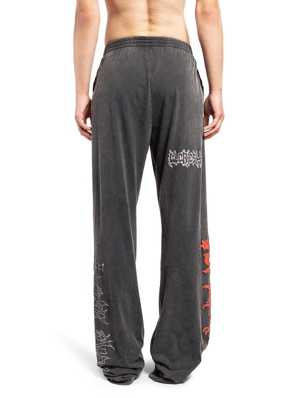 032C Black Casual Pants