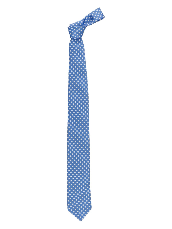 Dot Pattern Silk Necktie