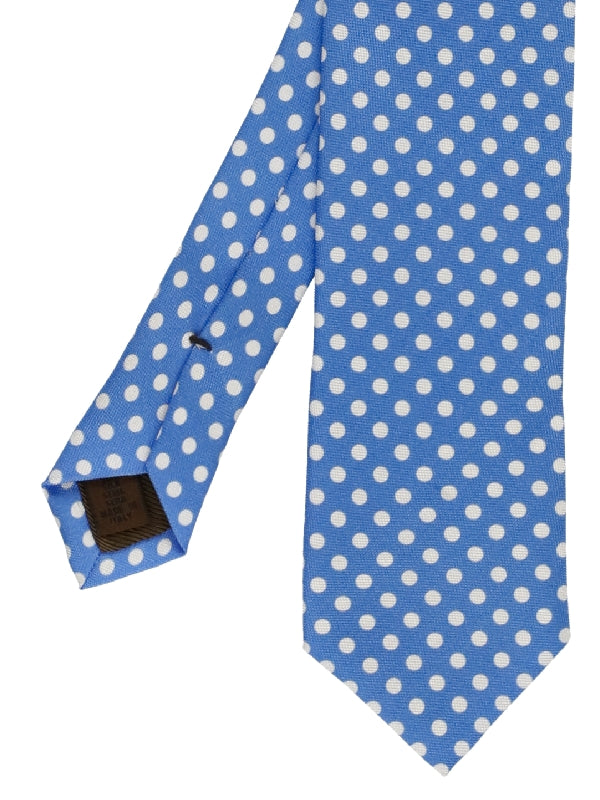 Dot Pattern Silk Necktie