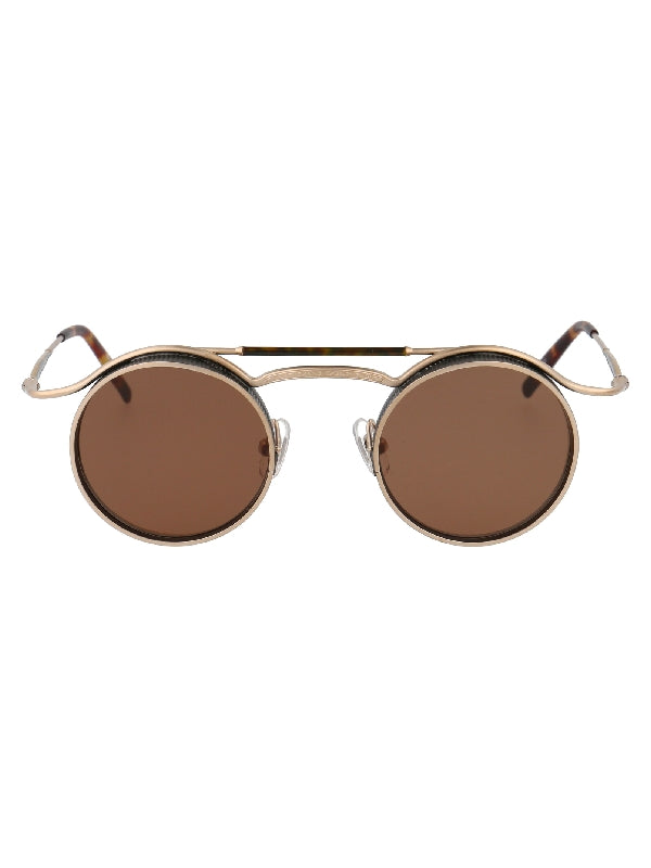 2903h Double Bridge Round Sunglasses