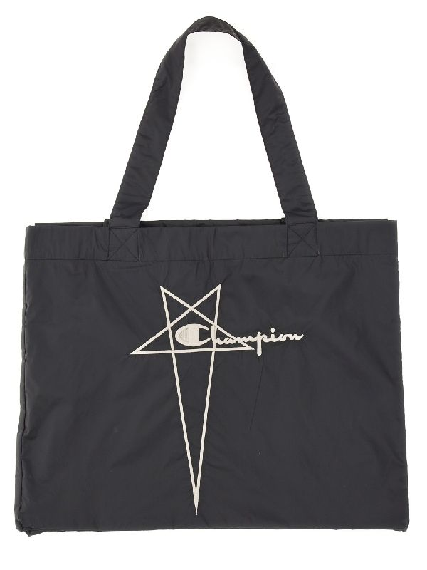 Champion Logo Nylon Tote Bag