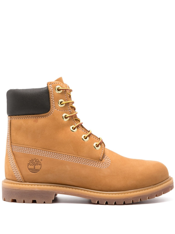Timberland Brown Lace-Up Boots