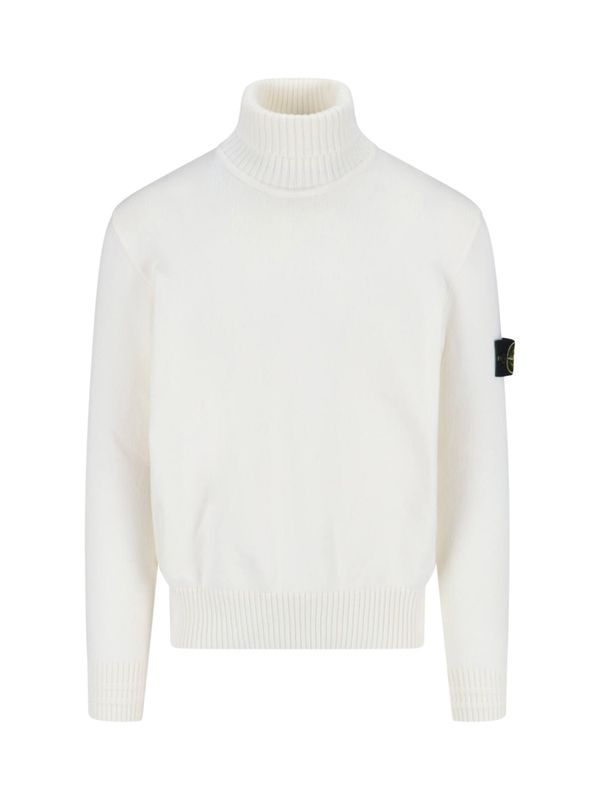 Wappen Patch High Neck Knit