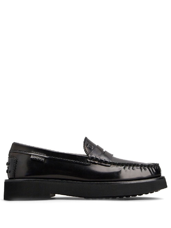 Calfskin Penny Slot Loafers