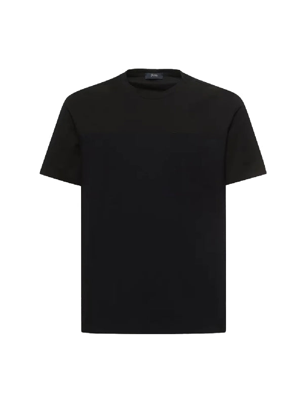 Panel Mix Pocket Short Sleeve T-Shirt