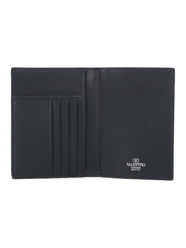 Vltn Printing Leather Card Wallet