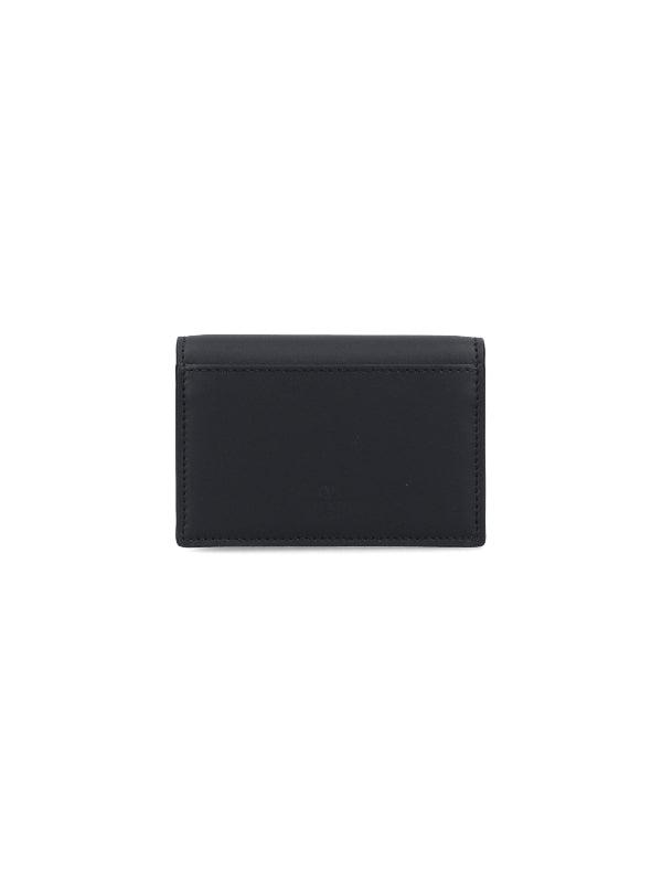 Vltn Printing Leather Flap Card Wallet