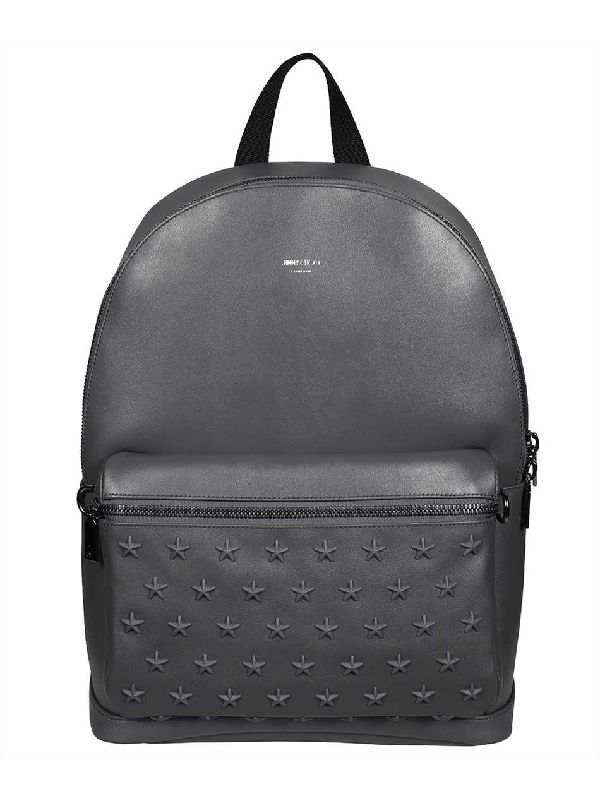 Wilmer Oaj Star Decor Pocket Leather
  Backpack