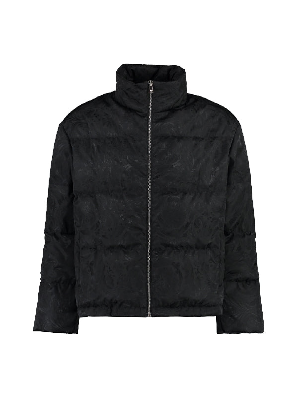 Allover Baroque Jacquard Padded Jacket