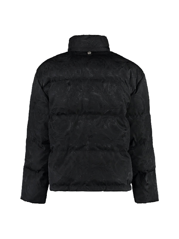 Allover Baroque Jacquard Padded Jacket