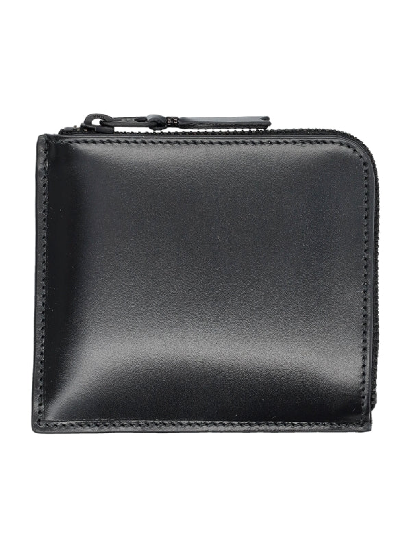 Classic Half Zipper Wallet