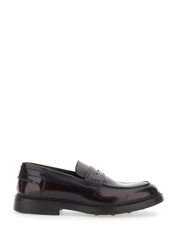 Doucal'S Burgundy Loafers
