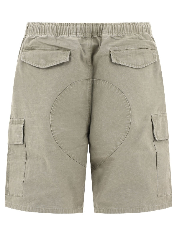 Logo Patch Cargo Pocket Shorts