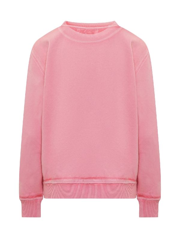 Logo Embroidered Cotton Sweatshirt