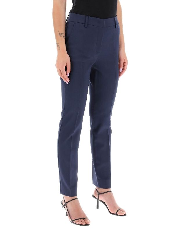 Canon Wool Slim Tailored Pants - Jente