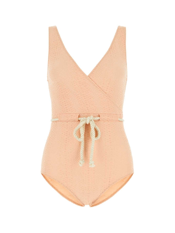 Waist String Dress Swimsuit