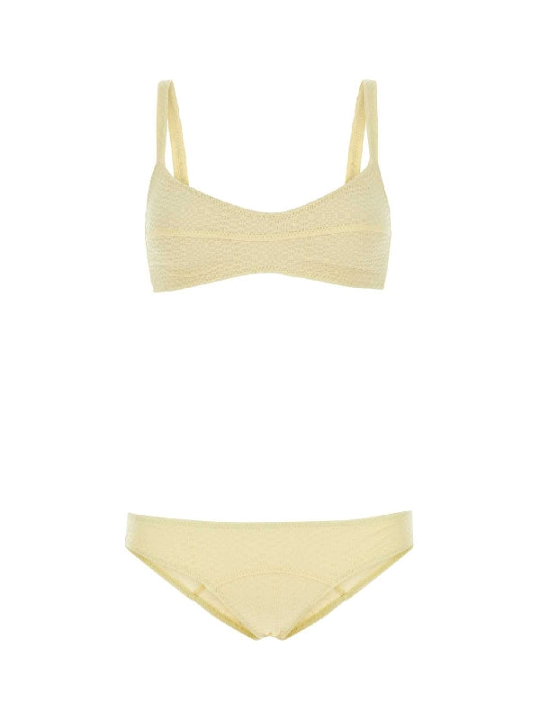 Textured Finish Bikini Set