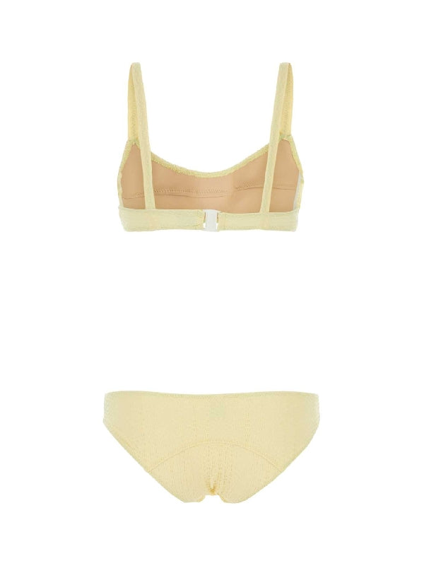 Textured Finish Bikini Set